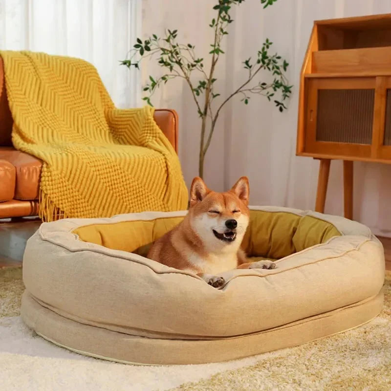 Modern Cushion Sofa Bed for Cats and Dogs, Sleeping Bag, Canil para cães maiores, Cama de massagem, Small House, Cushion Beds, Pet Pro
