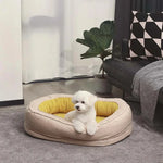 Modern Cushion Sofa Bed for Cats and Dogs, Sleeping Bag, Canil para cães maiores, Cama de massagem, Small House, Cushion Beds, Pet Pro